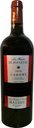 Cahors AOC Les Hauts de Pougette 2021
